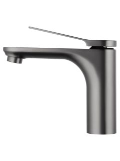 Смеситель для раковины Wonzon & Woghand WW-XH-010-BGG тёмный графит